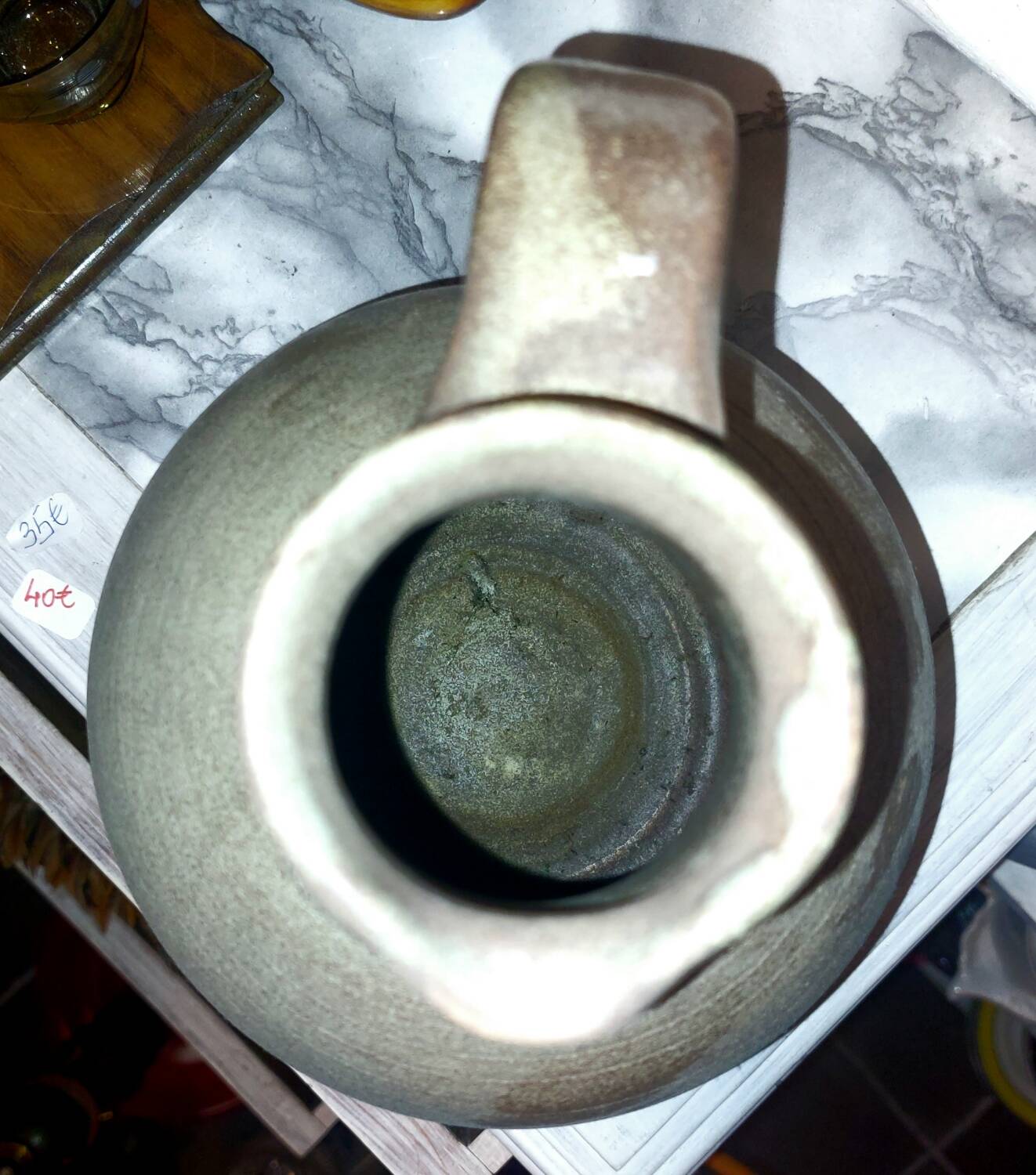 Stoneware jug