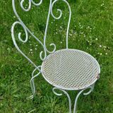 Wrought iron garden furniture circa 1950