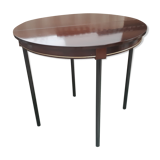 Foldable mahogany table
