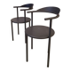 Paire de chaises Starck, modèle Hashwood, édition 3 Suisses, 1987