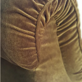 Olive 80's green velvet heater