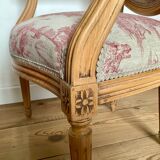 Louis XVI medallion armchair
