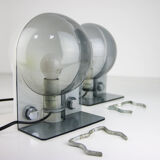 Lampe de table Sirio gris et blanc de Guzzini