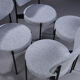 Dining room chairs model 430 by Verner Panton for Verpan