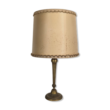 Neo-classical brass lamp