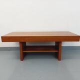 Vintage modernist teak coffee table from the 60s