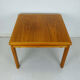 Table basse teck triot Danemark années 1970