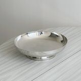 Plat / coupe ancienne en métal argenté