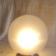 Bauhaus style ceiling light in blown glass - mid 20th century