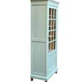 Antique celadon glass Parisian wardrobe H162