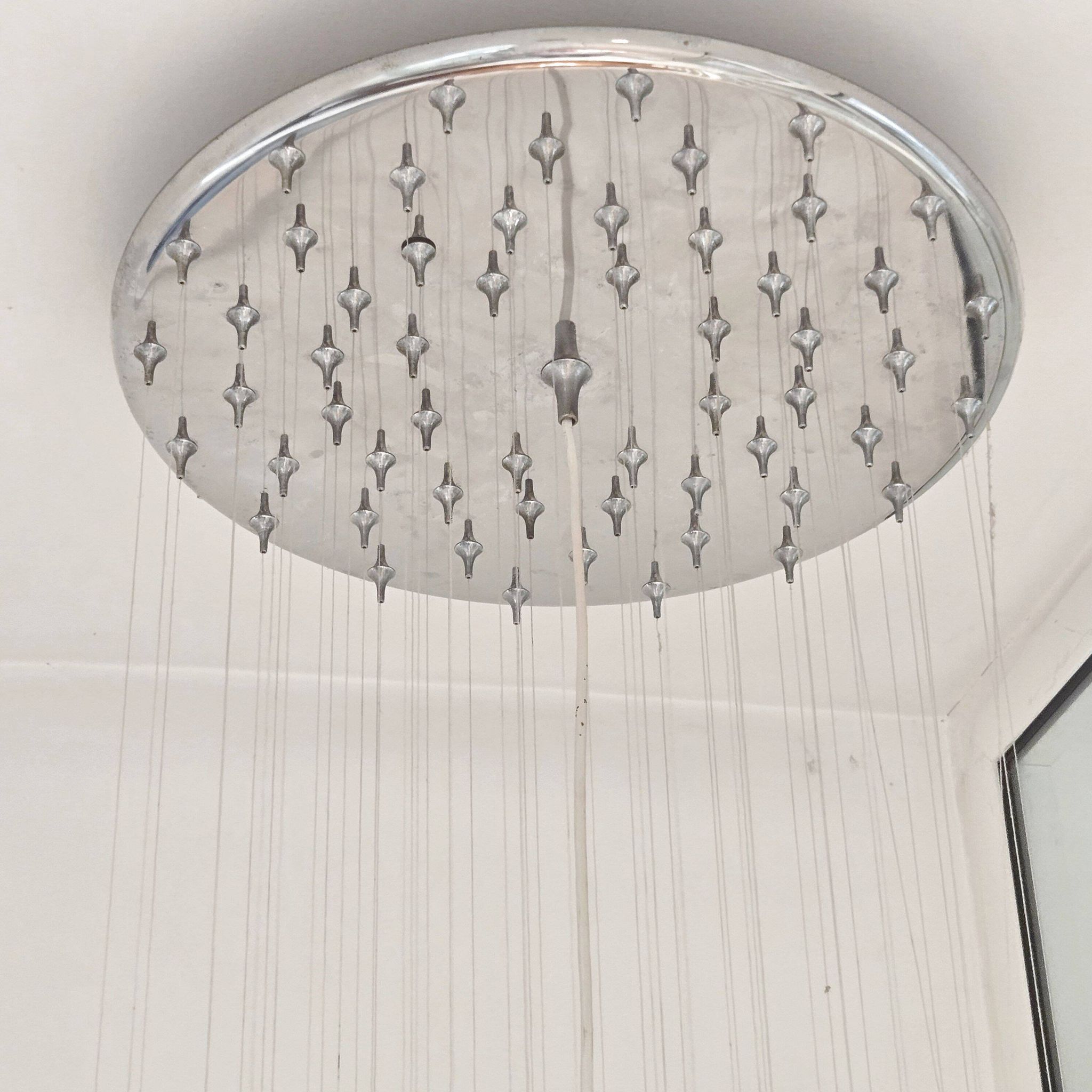 Vintage 1970s pendant light in the style of Verner Panton