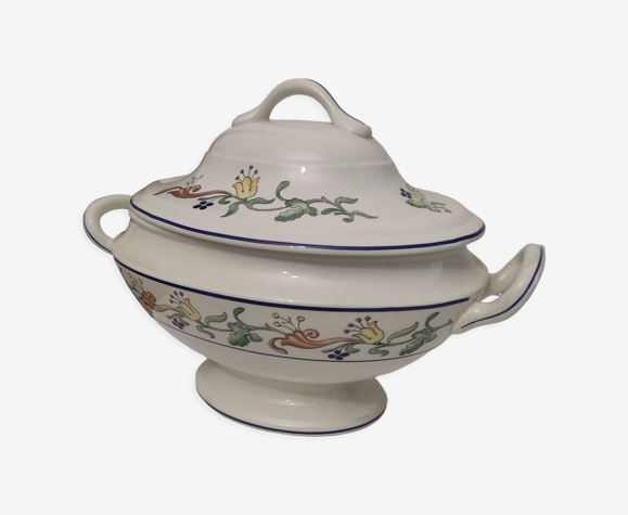 Oval incense tureen