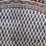 Tapis Vintage Indo-Seraband en Laine (253cm), Années 1970