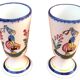Pair of Mazagrans Earthenware (Aube)
