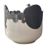 Glazed stoneware planter by Caroline Wagenaar