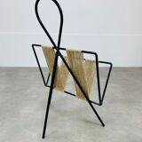 Tripod metal and rope magazine door 50s