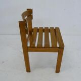 Furniture dining room table in Elm, country low 1970 s