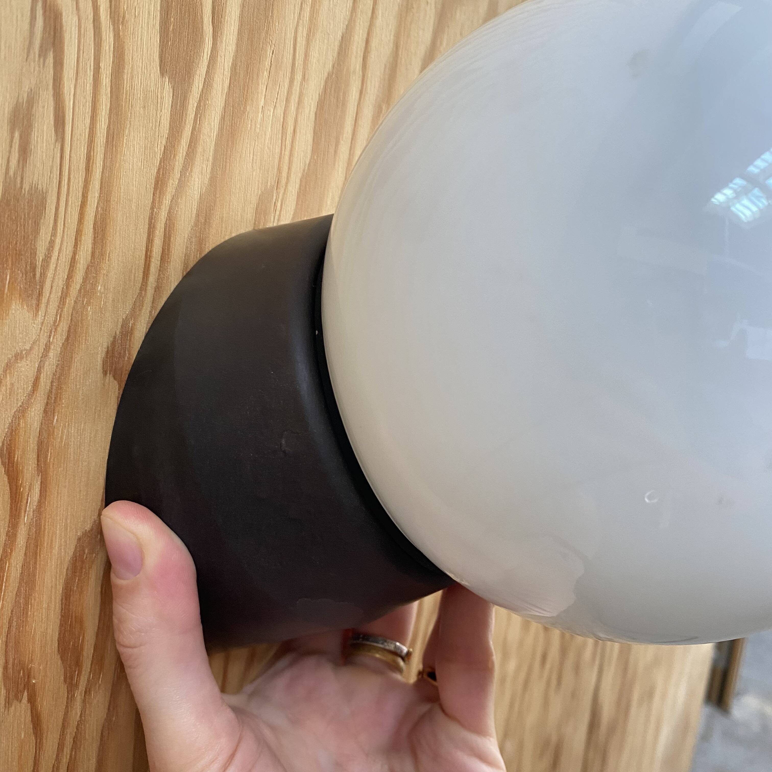 Bauhaus style wall light Bo Niko