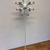 Rare mid-century white floor lamp Sputnik - Atom, around 1980s