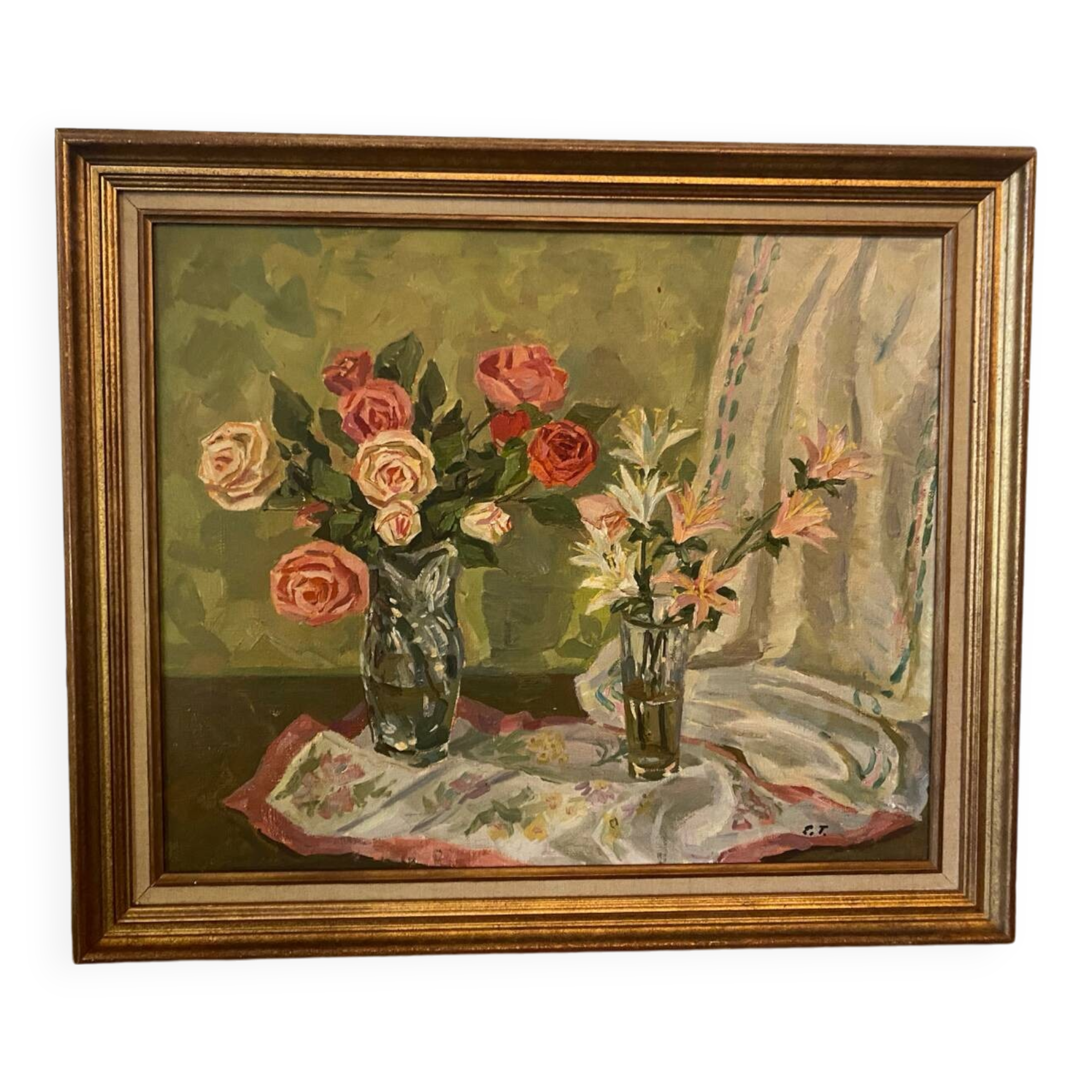 Still life Russian school from 1993