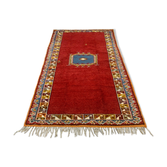 Tapis vintage rug marocain 265x155 cm tazenacht