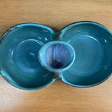Double ceramic pocket tray