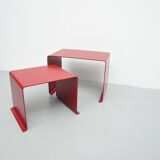 Ensemble de deux tables basses par Dieter Rams et Thomas Merkel, 2001