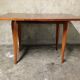 Table dining expandable wallet wood and veneer art déco