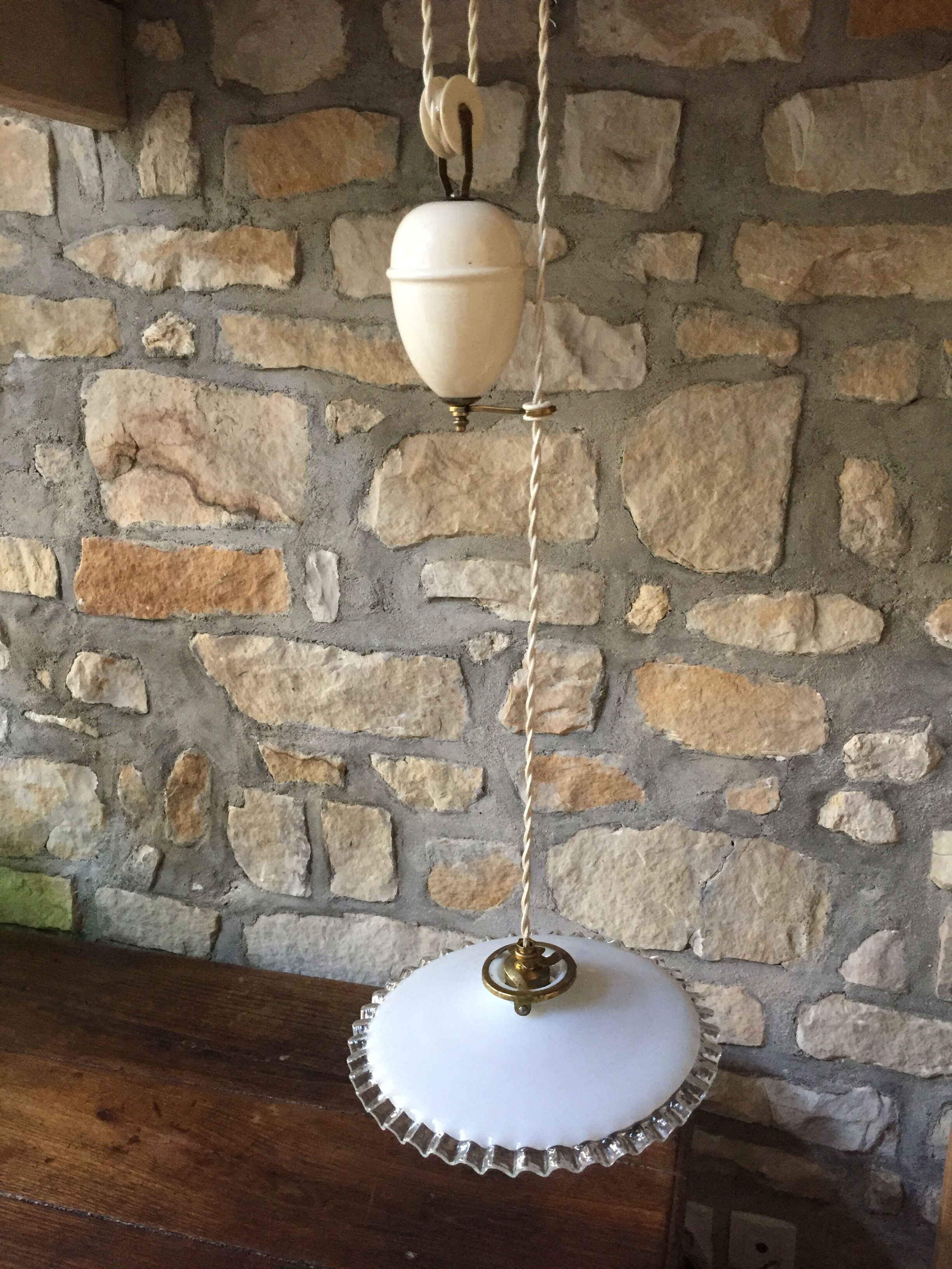 Old hanging lamp