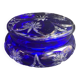 Cut lined crystal bonbonnière