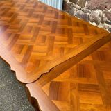 Spectacular French extending table Louis XV style vintage 1980 rococo Provence 260cm