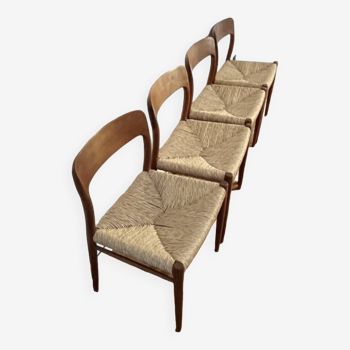 6 Chaises Niels Otto Moller