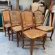 Suite de 6 chaises de style Louis XV