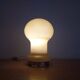 Midcentury Design Glass Table Lamp, 1970s