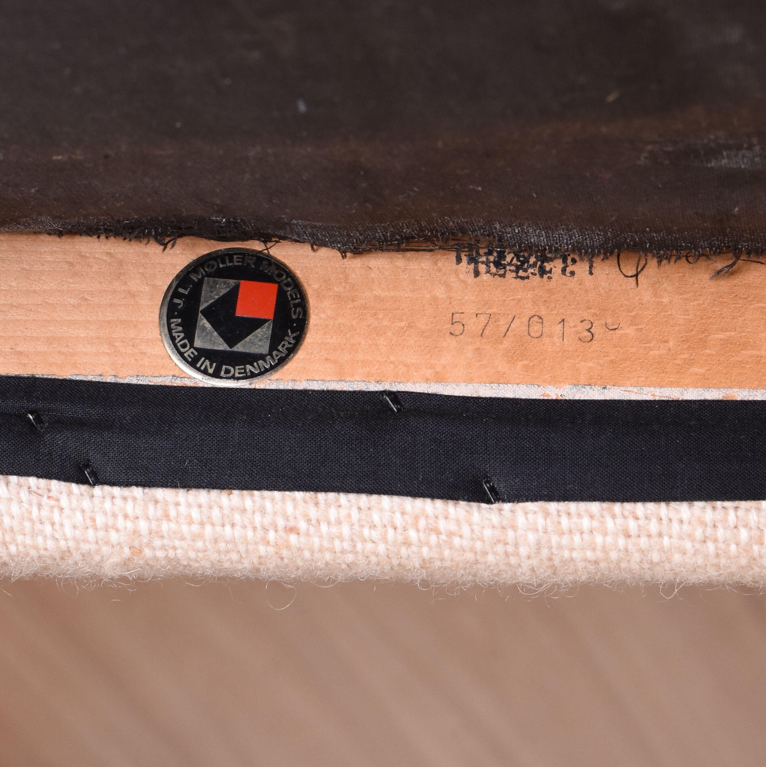 Chair by N.O. Møller for J.L. Møllers Møbelfabrik, Denmark, 1950s