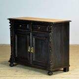 Oak and pine sideboard, 1910s