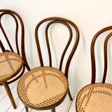 Set of 4 thonet chairs zpm radomsko