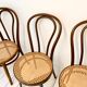 Lot de 4 chaises thonet zpm radomsko