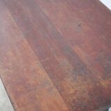 Art deco bistro table, wood and brass bistro table, wood table, art deco, kitchen, 30's