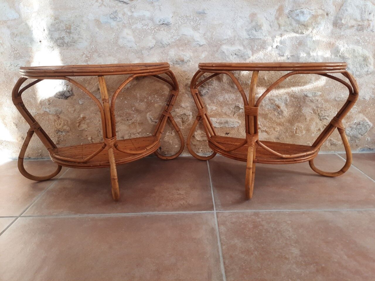 Pair of bedside tables