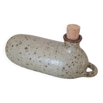 Pyrite stoneware hot water bottle by Jean Tessier, CEP workshop