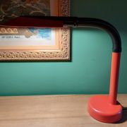 Red lamp annees 70's scandinavian design , fagerhults ( sweden )