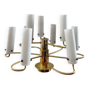 suspension laiton et - opaline 1960