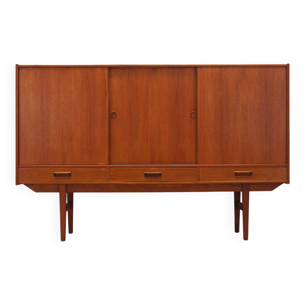 Enfilade en teck, design danois, années 1960, production : Danemark
