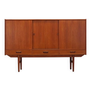 Enfilade en teck, design danois, années 1960, production : Danemark