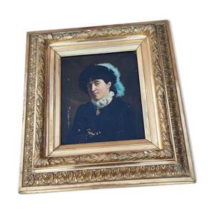 Tableau portrait de femme datant