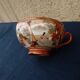 Porcelain tea cup Japanese pattern diam 9.5 cm