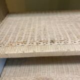 Vintage white wicker furniture