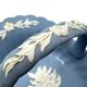 Blue Wedgwood Jasperware basket – English porcelain with relief decoration