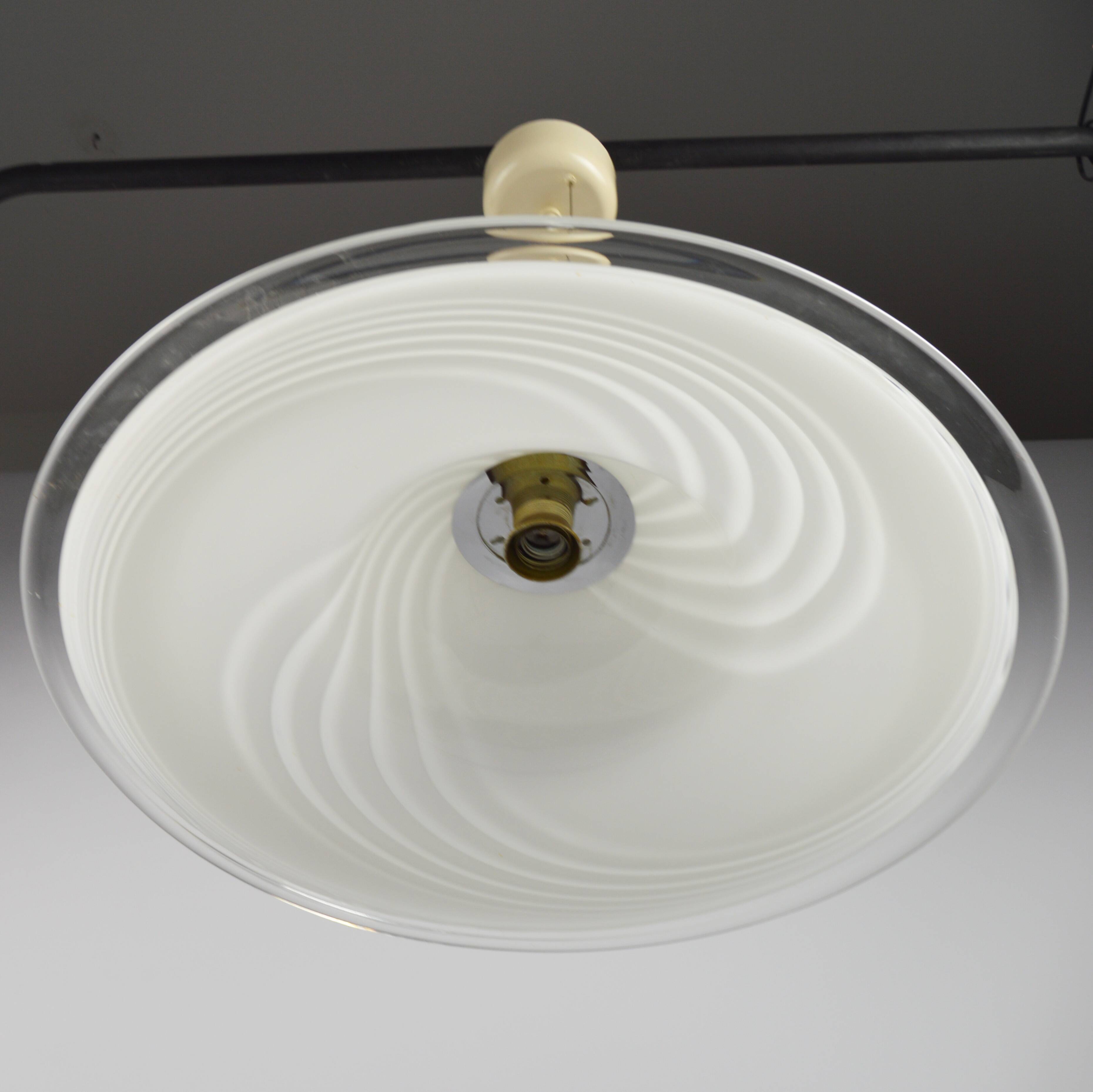 Hanging lamp from Honzel, 1980s